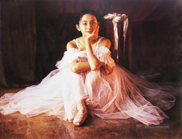 Ballerina Guan Zeju18 chinesische Ölgemälde